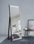 LUNAS álló tükör LED