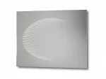 3D Eclipse LED fürdőszobai tükör LED világítással