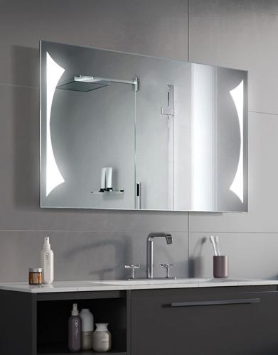 Ares LED fürdőszobai tükör LED világítással