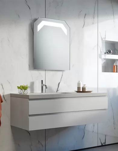 Corona LED fürdőszobai tükör LED világítással