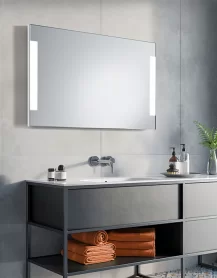  Dolium LED fürdőszobai tükör LED világítással 80x60cm
