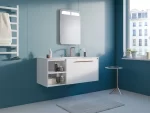 Double LED fürdőszobai tükör LED világítással