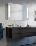 Duoline LED fürdőszobai tükör LED világítással 60x70cm