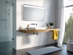 Linea LED fürdőszobai tükör LED világítással