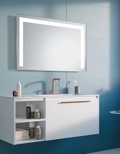 Solea LED fürdőszobai tükör 80x66cm
