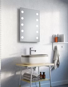  Sun LED fürdőszobai tükör LED világítással