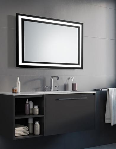 Vitrum LED fürdőszobai tükör LED világítással 80x100 cm