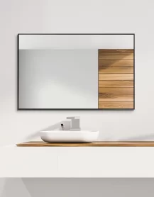  Fürdőszobai tükör alumínium keretben - Zoya