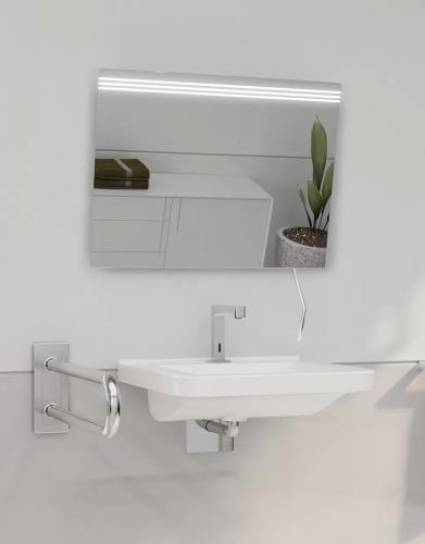 MED Lines fürdőszobai tükör LED 
