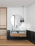Simple Szíriusz fürdőszobai tükör